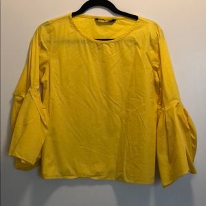 Zara bell sleeve top.
